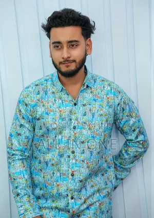 Digital Print Cotton Shirt