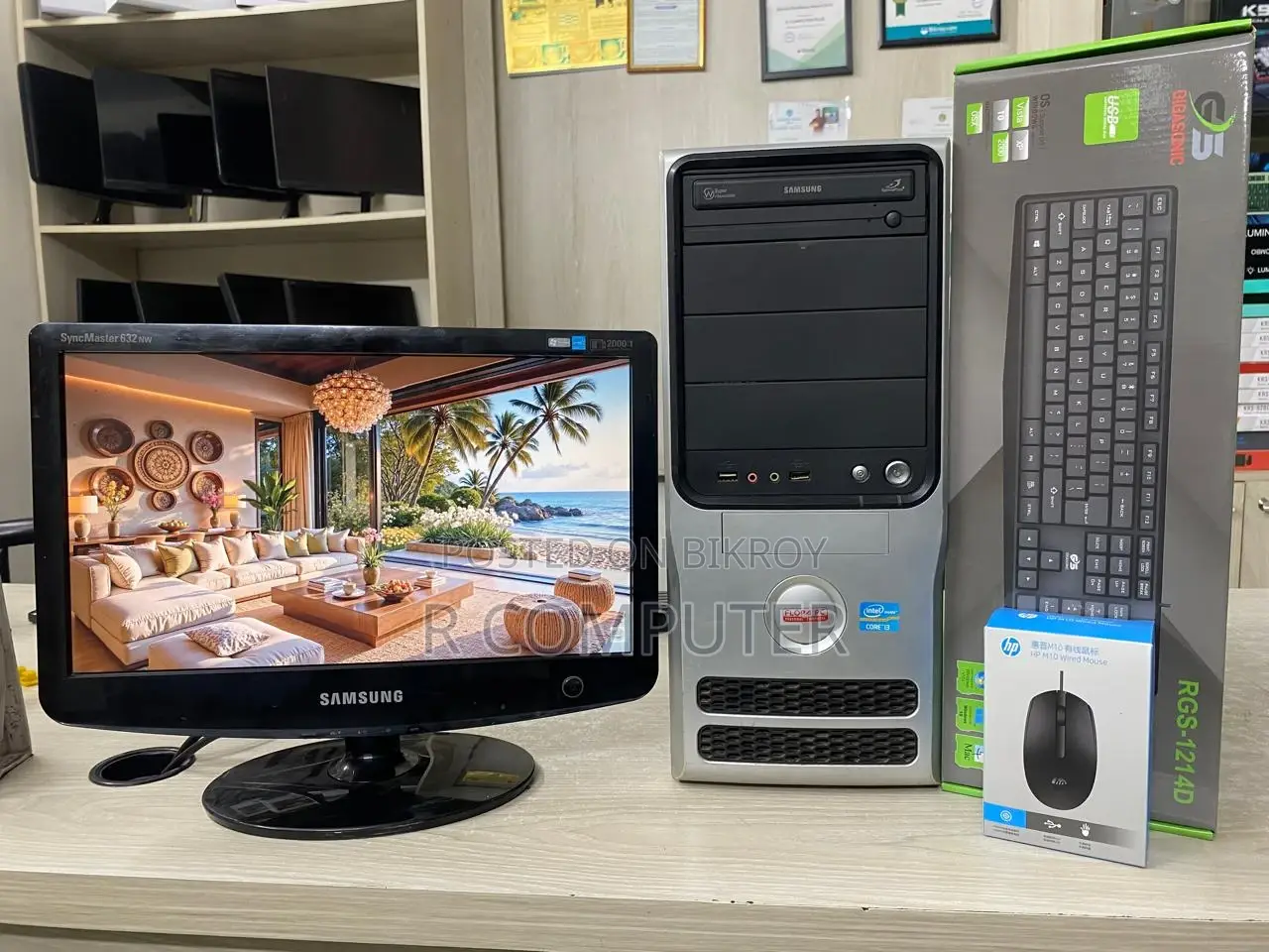 Desktop Computer 4GB Intel Core i3 HDD 500GB