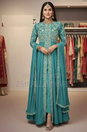 Readymade Georgette Party Dress Indian Weightless Georgette