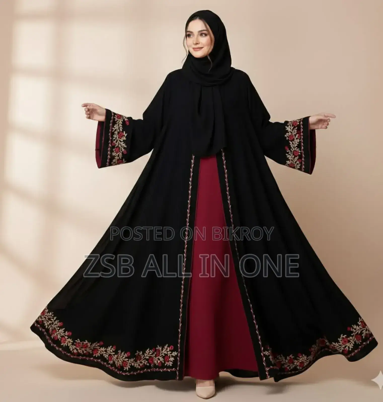 Embroidery Koti Borka High Quality