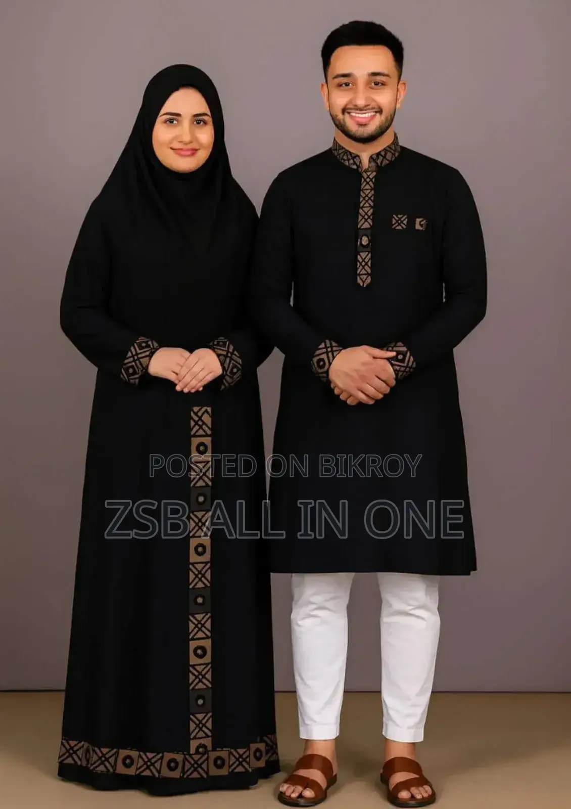 Eid Special Couple Panjabi Borka Combo New Update