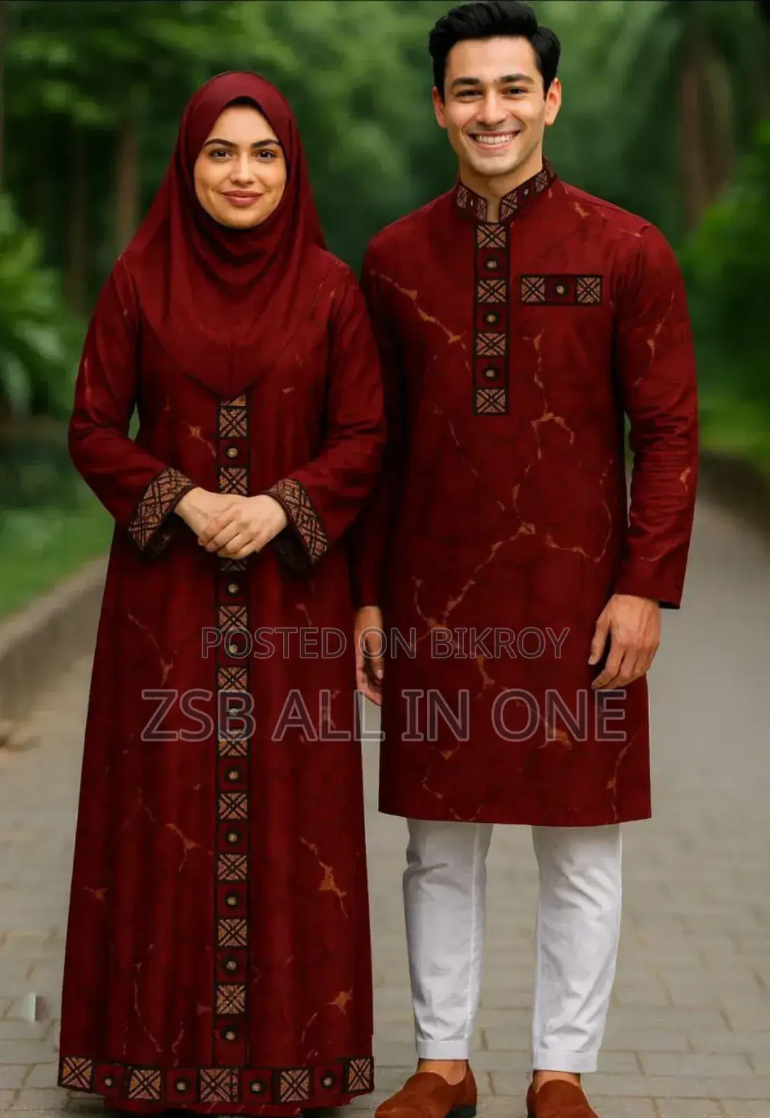 Eid Special Couple Panjabi Borka Combo New Update