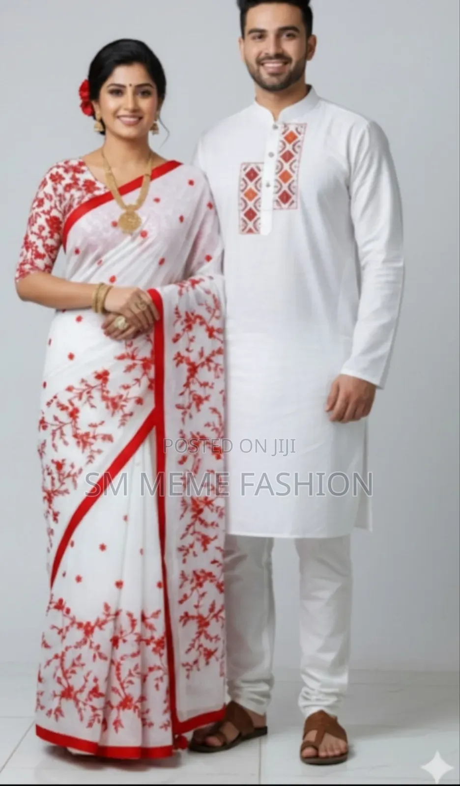 Premium Sharee Panjabi Couple Dress