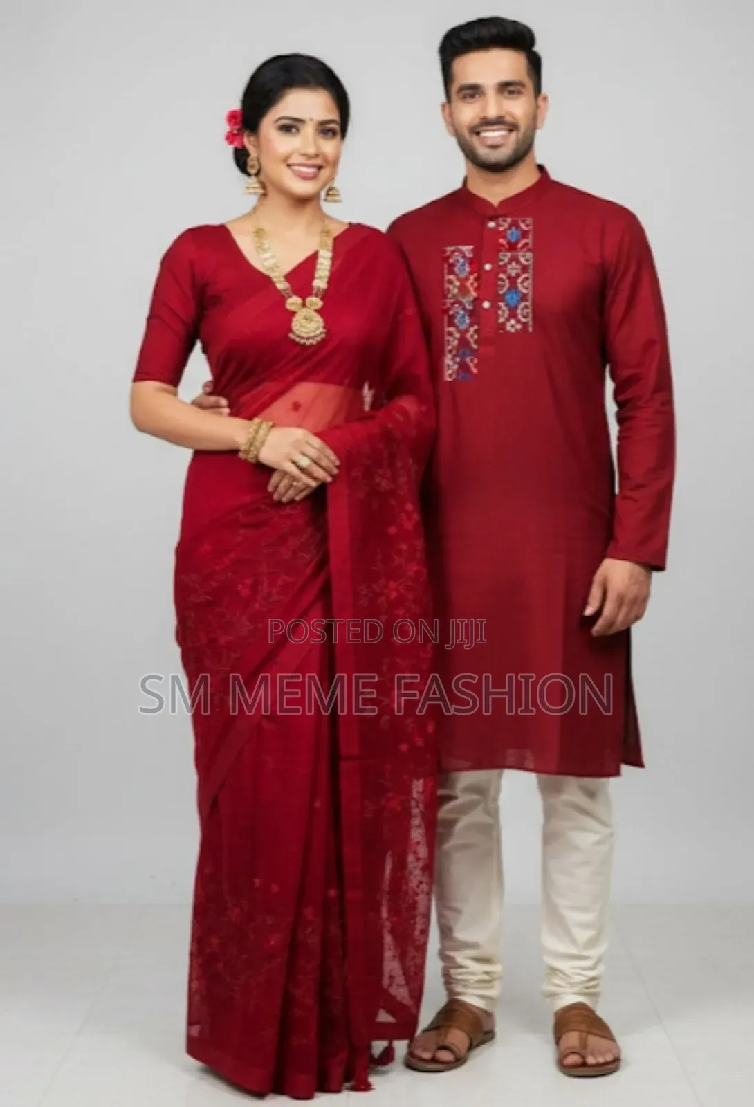 Premium Sharee Panjabi Couple Dress