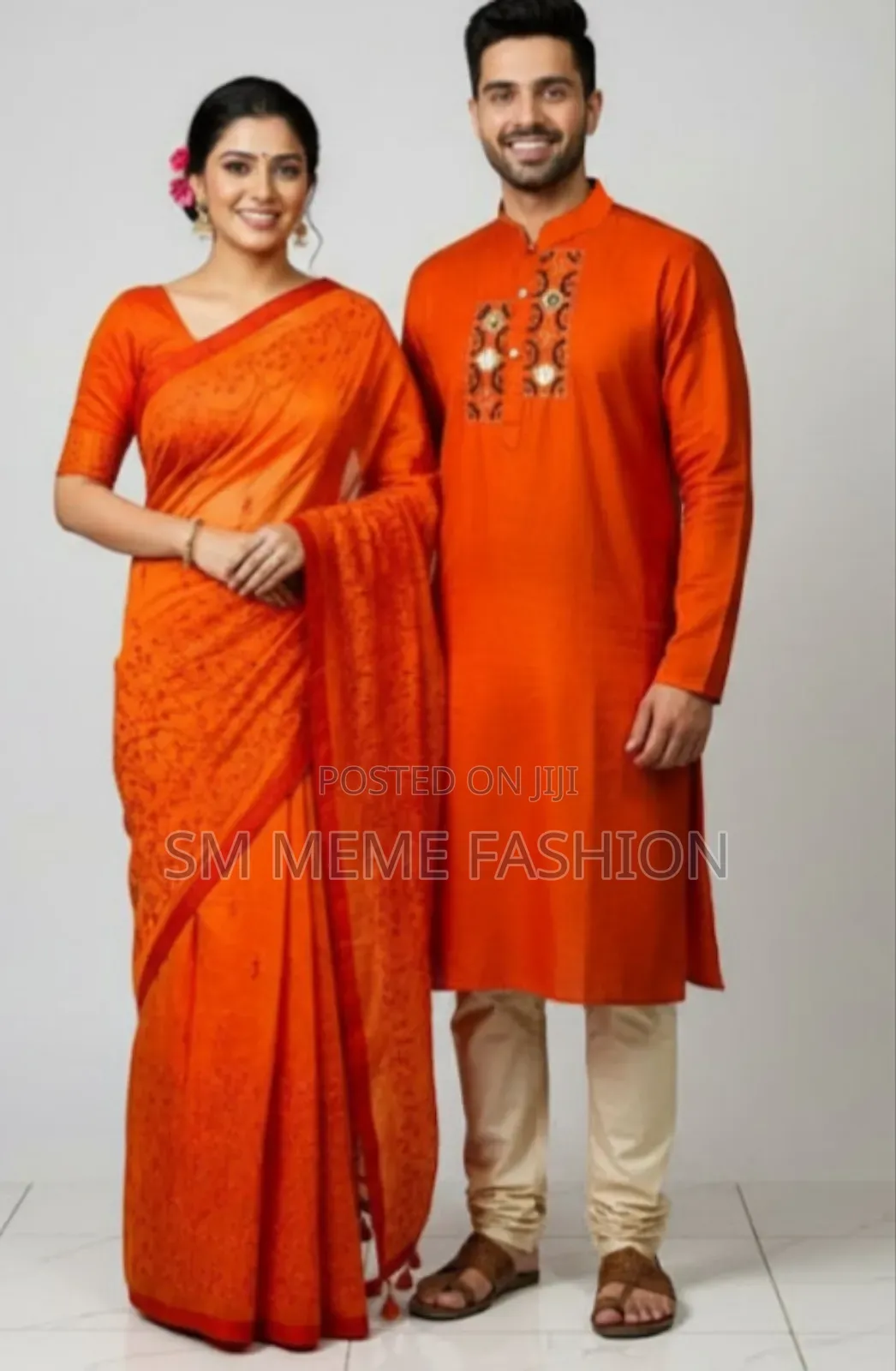 Premium Sharee Panjabi Couple Dress