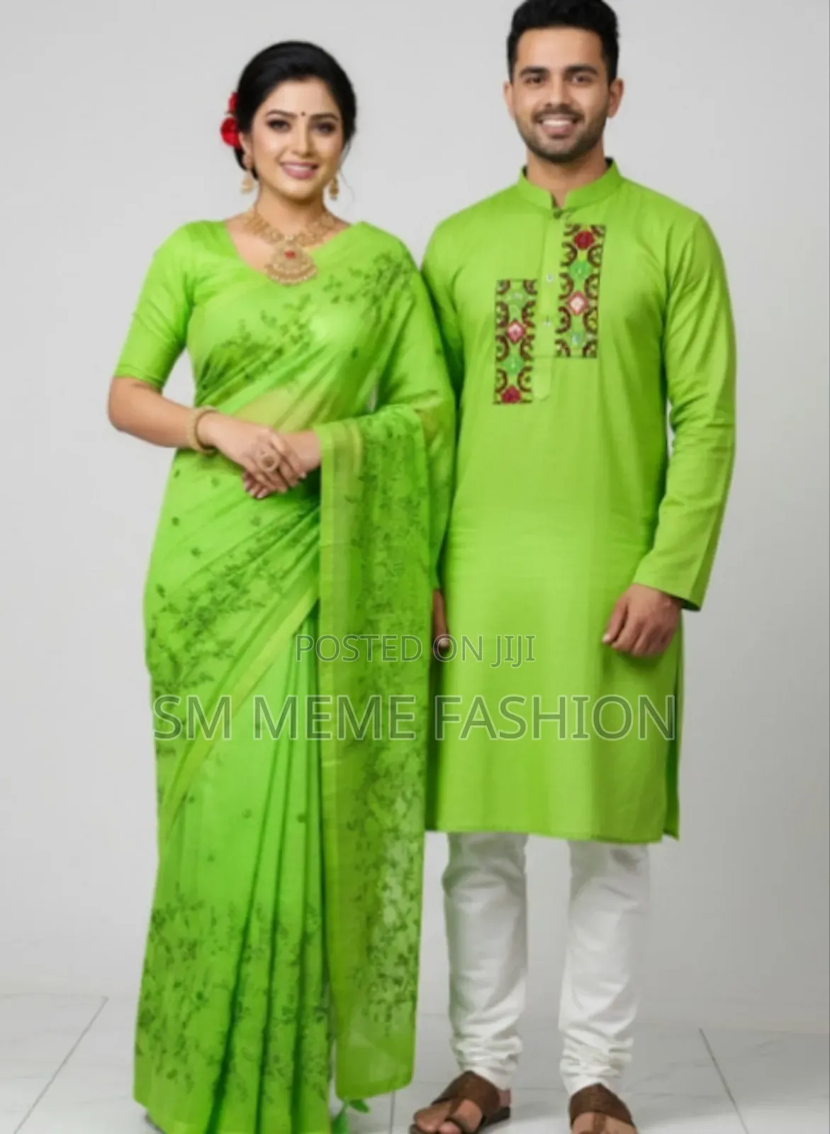 Premium Sharee Panjabi Couple Dress