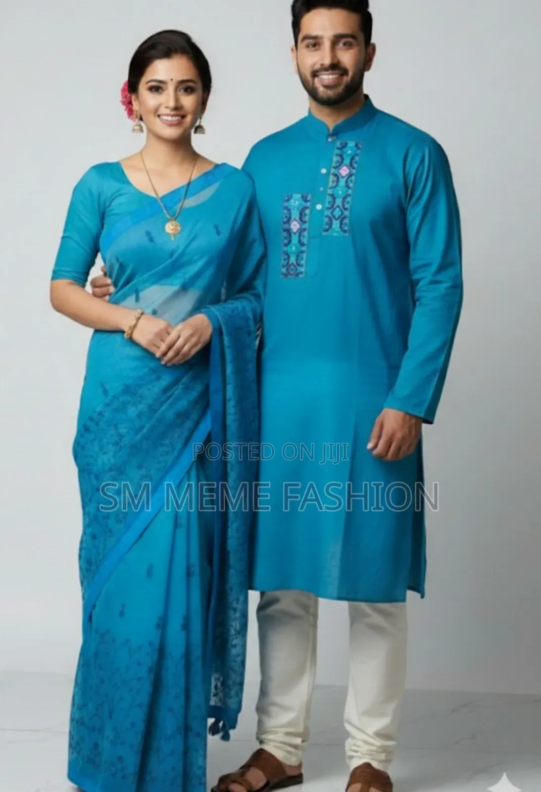 Premium Sharee Panjabi Couple Dress