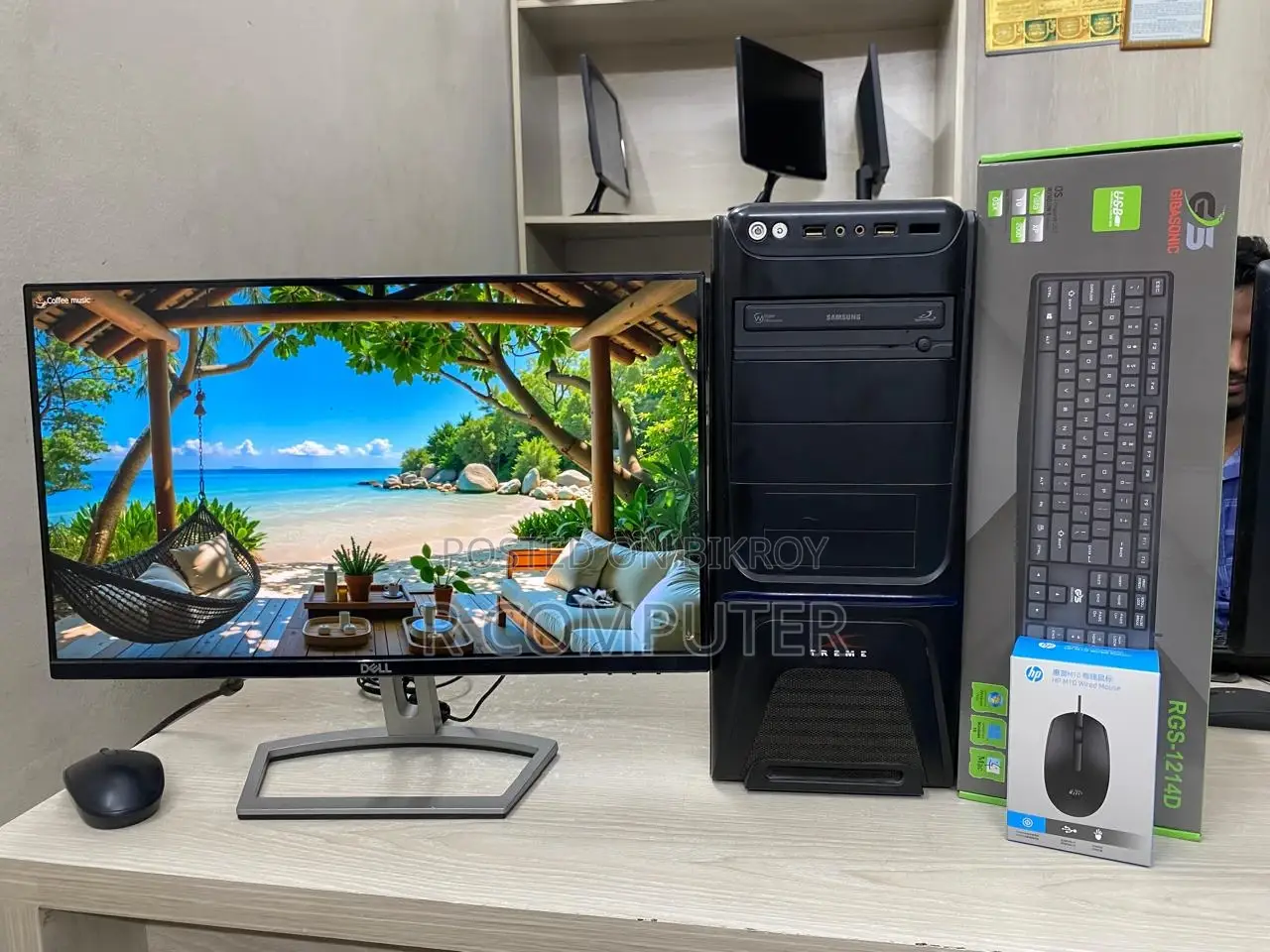 Desktop Computer 4GB Intel Core i7 SSD 128GB