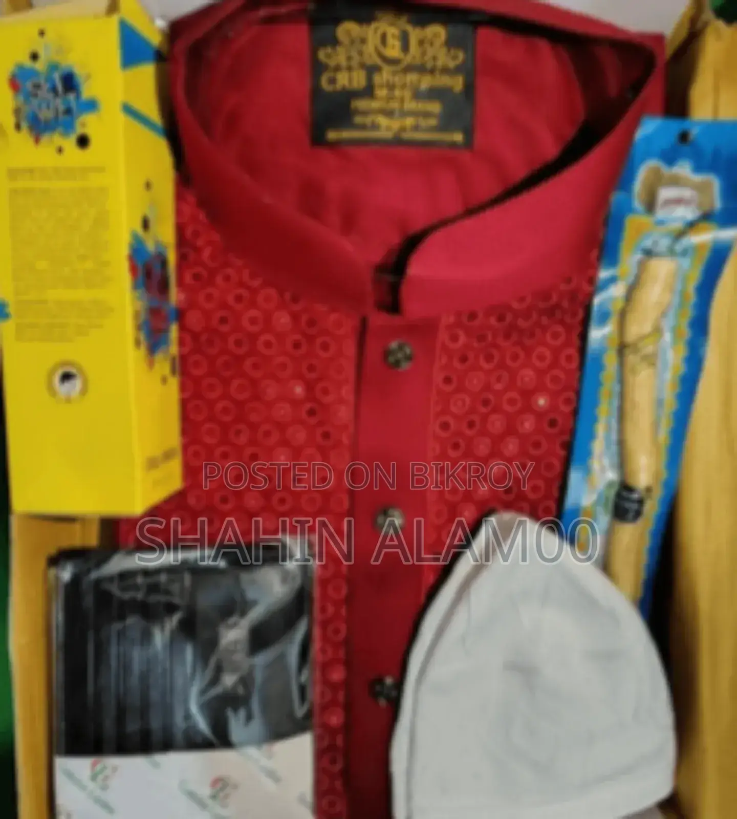 প্রিমিয়াম সেলাফ শাটল কটন পাঞ্জাবি কম্বো