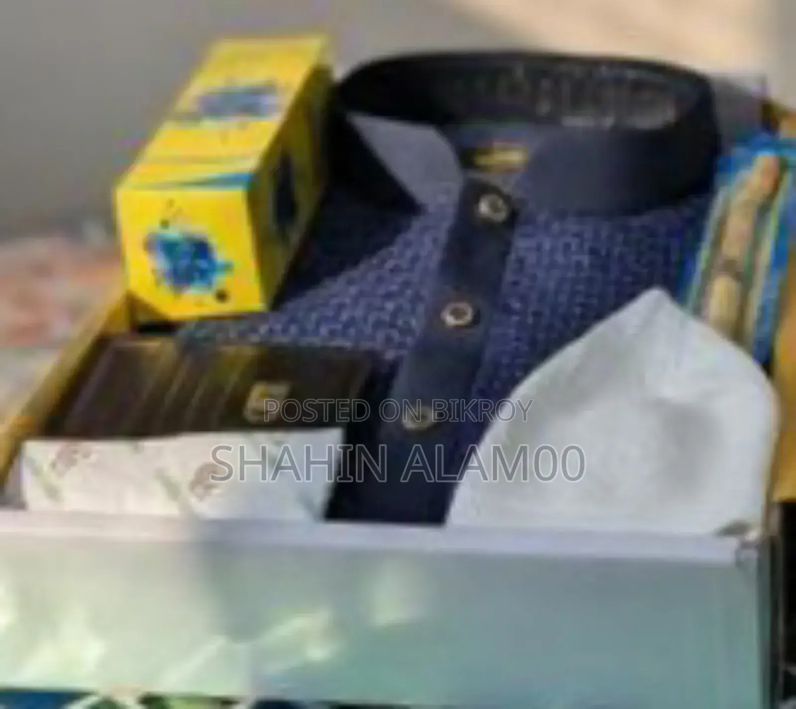 প্রিমিয়াম সেলাফ শাটল কটন পাঞ্জাবি কম্বো