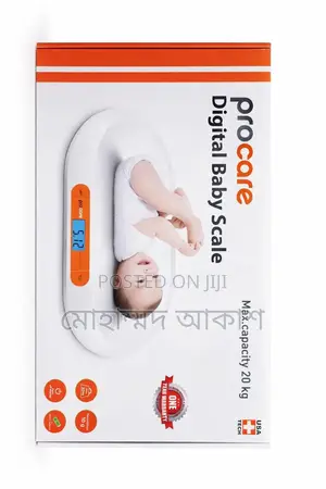 প্রোকেয়ার ডিজিটাল বেবি স্কেল (সর্বোচ্চ ধারণক্ষমতা ২০ কেজি)