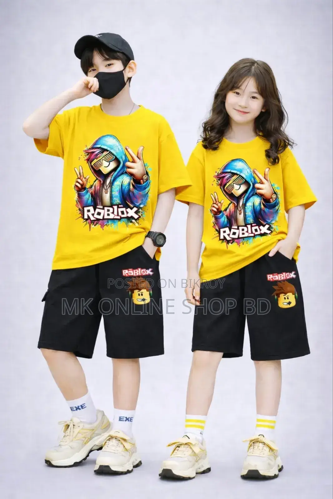 Drop Shoulder Baby T-Shirt and Pant Set