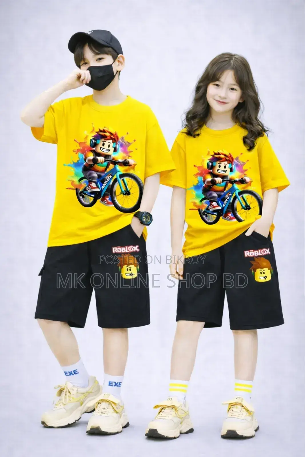 Drop Shoulder Baby T-Shirt and Pant Set
