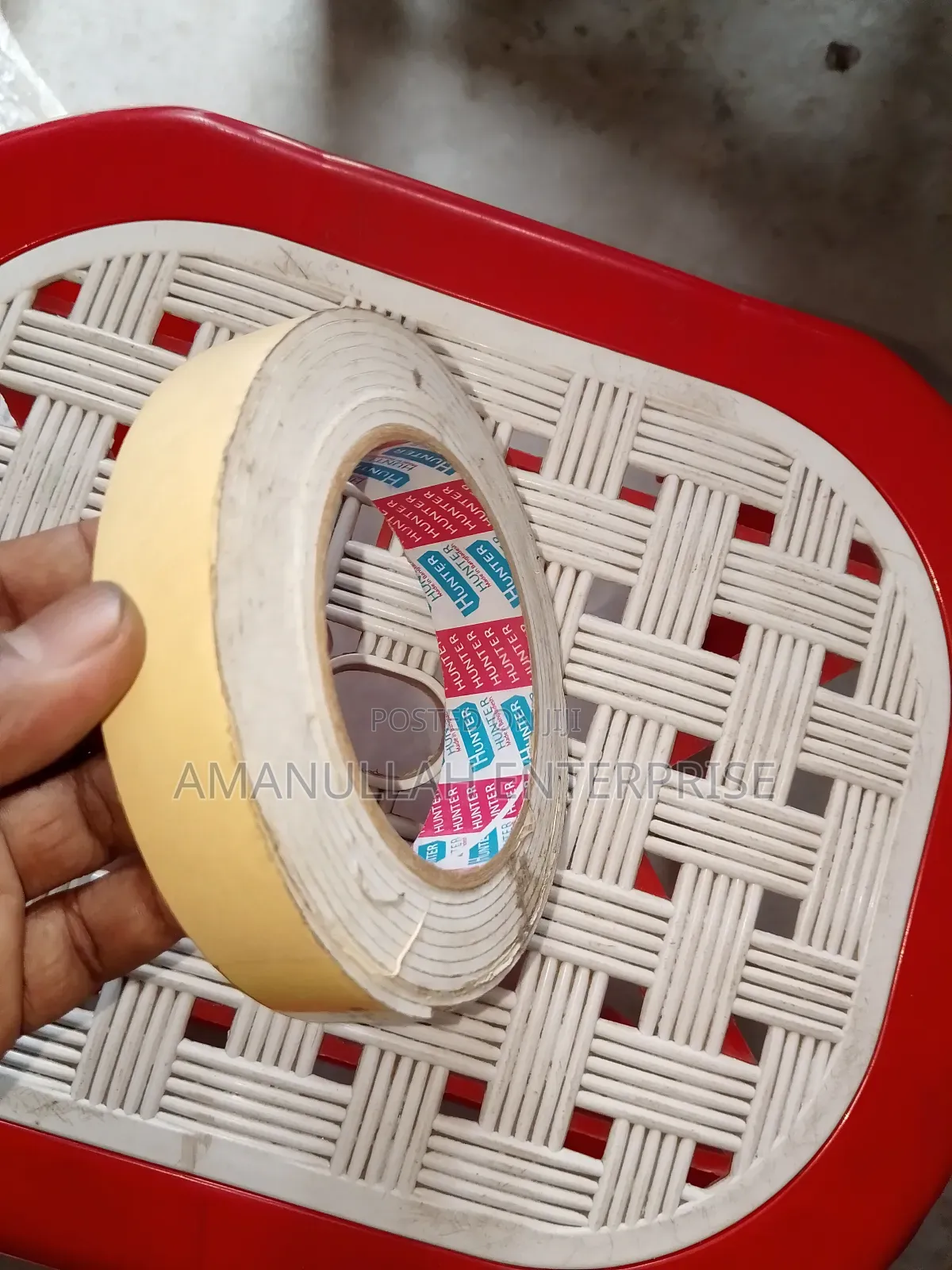 Heavy-Duty Double-Sided Foam Tape.