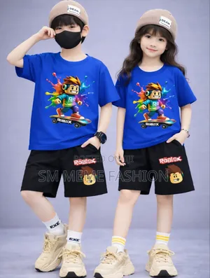 Drop Shoulder Baby Tshirt and Pant Set