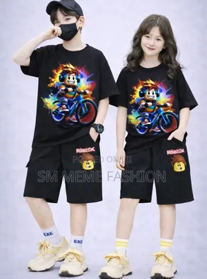 Drop Shoulder Baby Tshirt and Pant Set