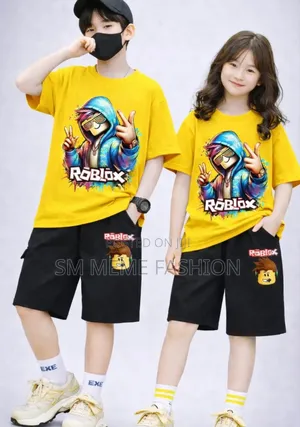Drop Shoulder Baby Tshirt and Pant Set