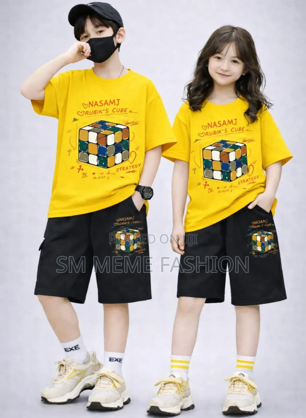 Drop Shoulder Baby Tshirt and Pant Set