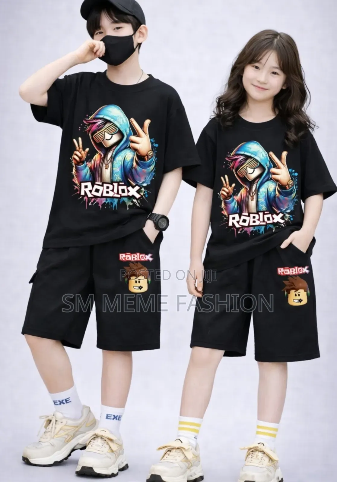 Drop Shoulder Baby Tshirt and Pant Set