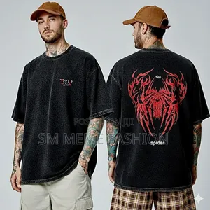 Premium Acid Wash Drop Shoulder Tshirt