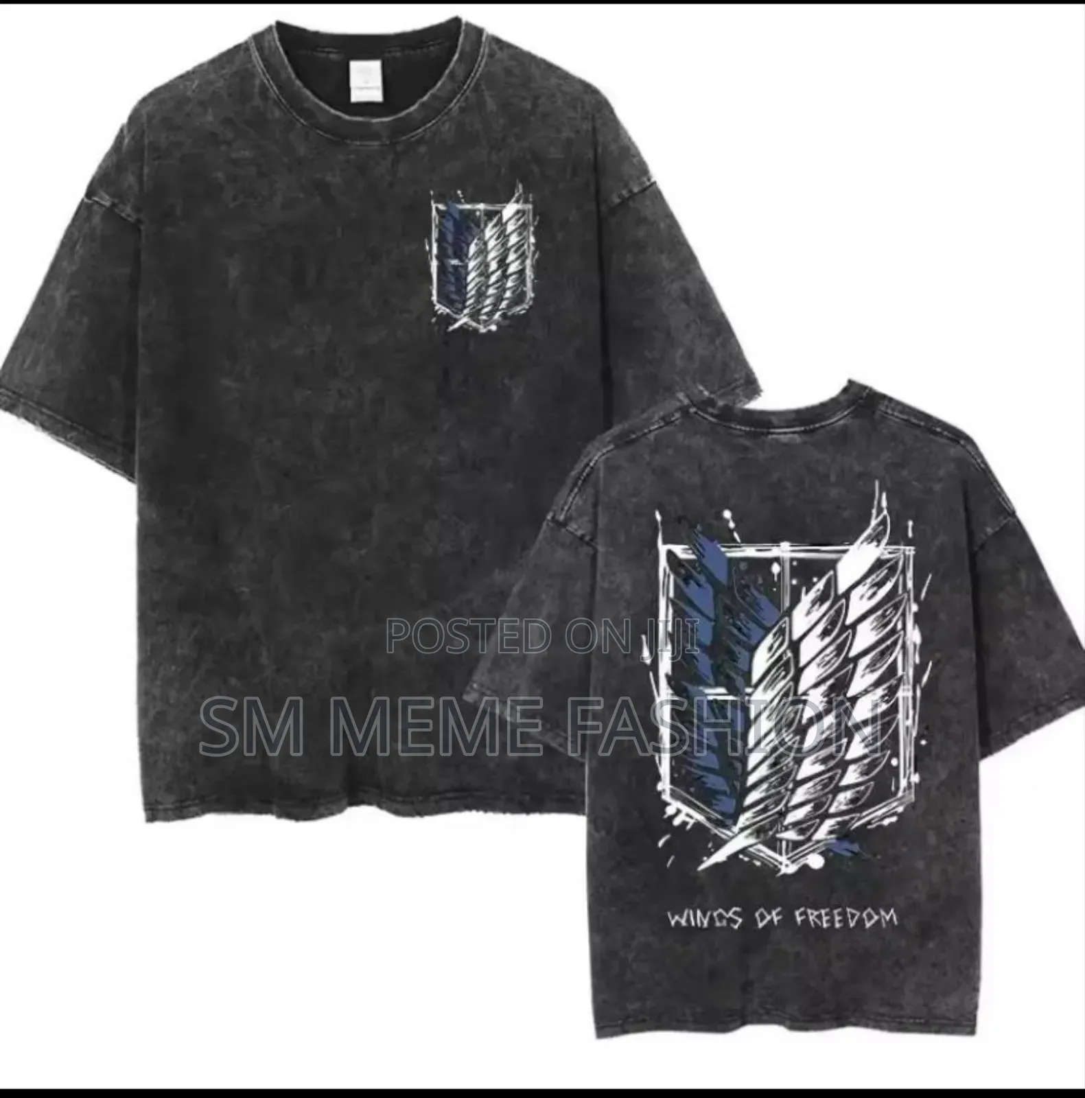 Premium Acid Wash Drop Shoulder Tshirt