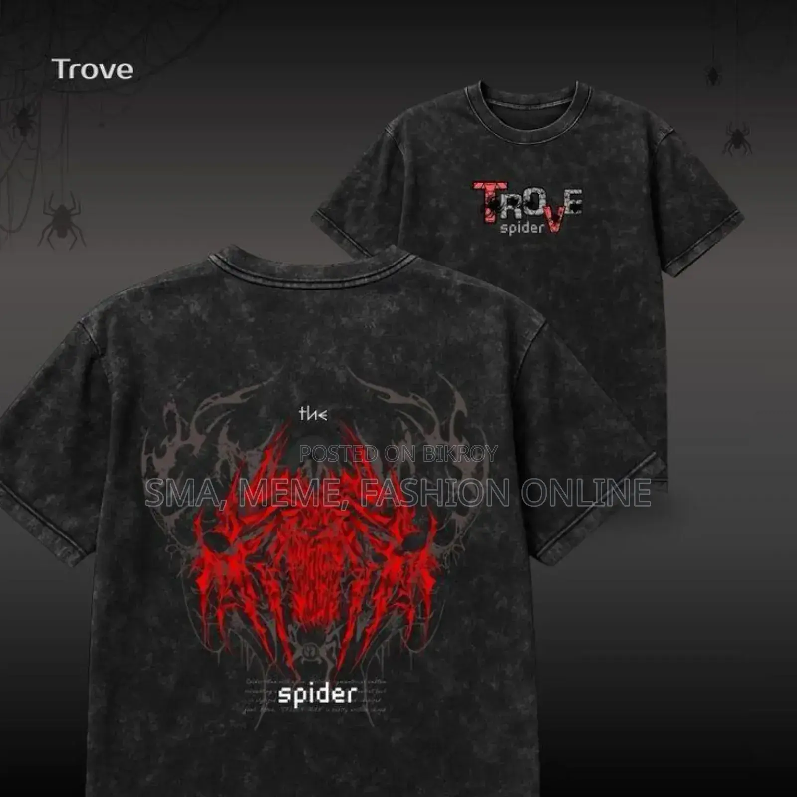 Premium Acid Wash Drop Shoulder Tshirt