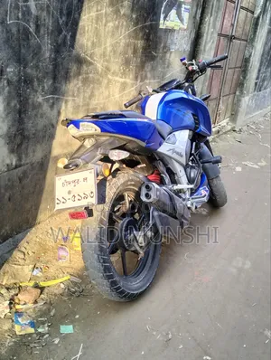 New TVS Apache 160 4V 2020 Blue