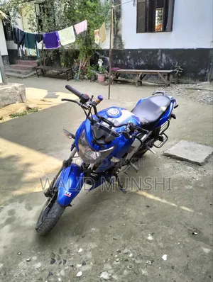 New TVS Apache 160 4V 2020 Blue