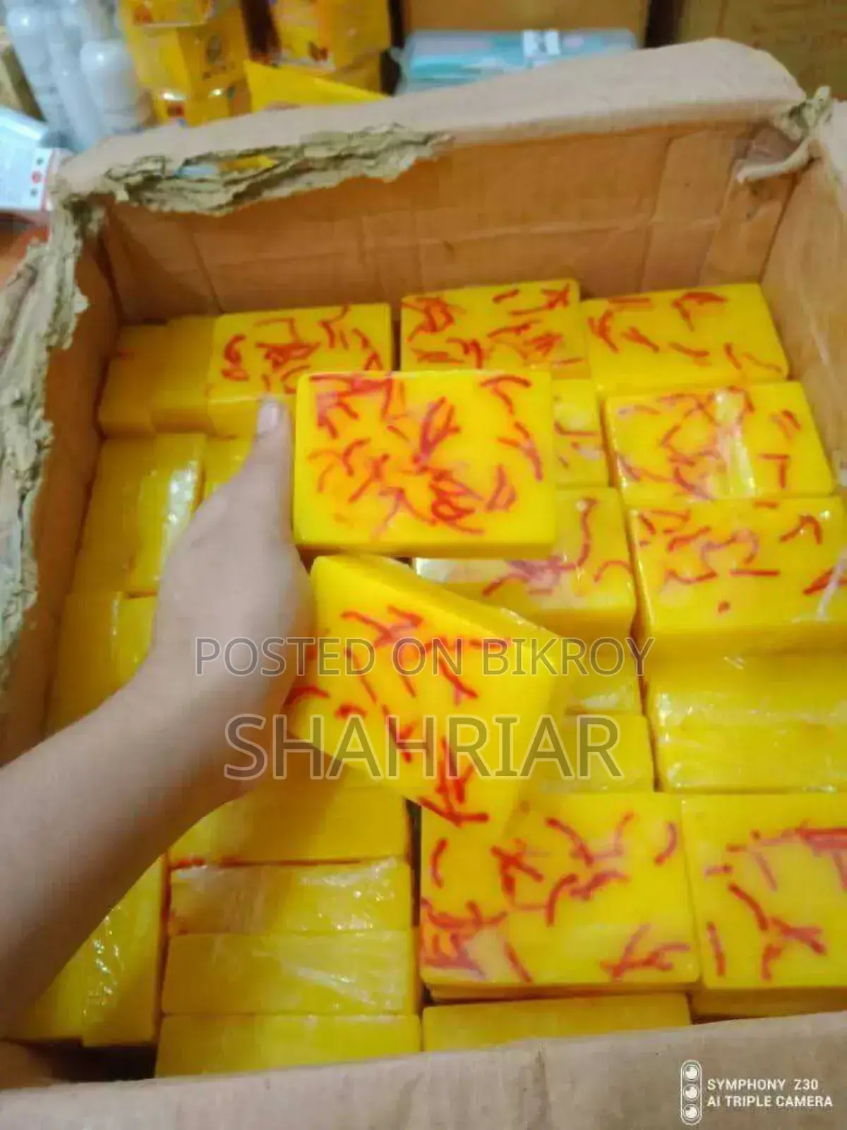 Saffron Soap