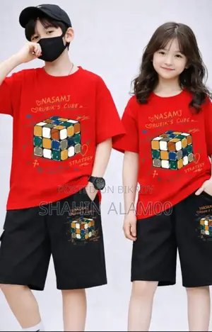 Drop Shoulder Baby T-shirt and Pant Set