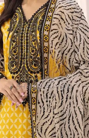 ডিজিটাল প্রিন্ট থ্রি পিস