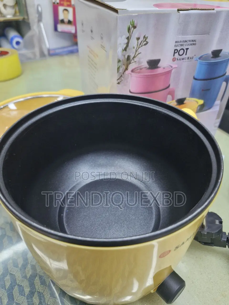 Samurai Multifunction Electric Mini Cooker 1.8l – Portable Nonstick Mi