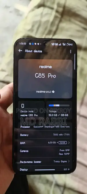 New Realme C85 Pro 128 GB Green