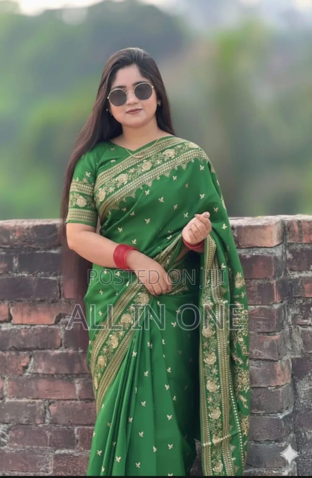 Japanese Silk Saree With Blouse Piece Eid Collection