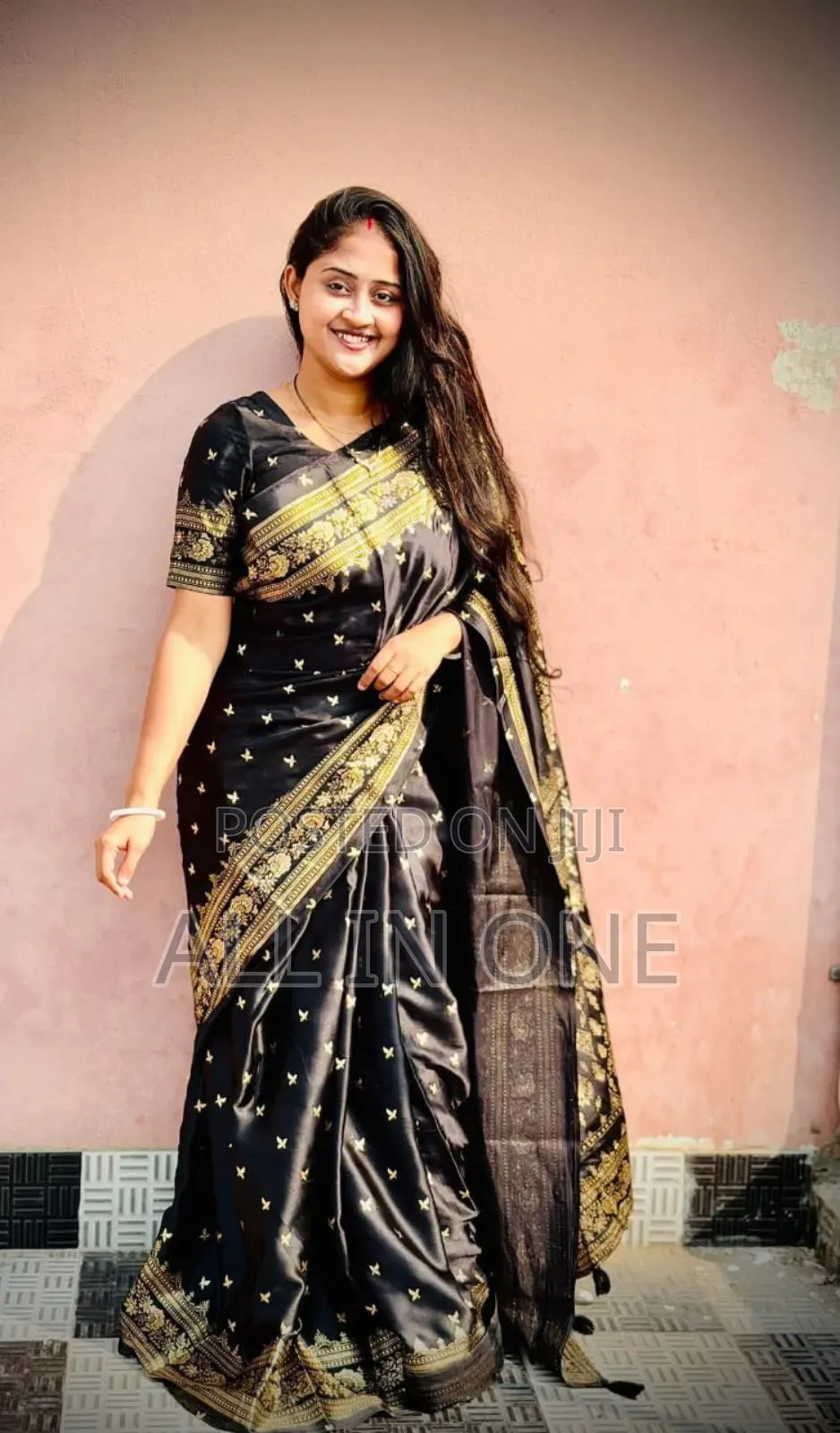Japanese Silk Saree With Blouse Piece Eid Collection