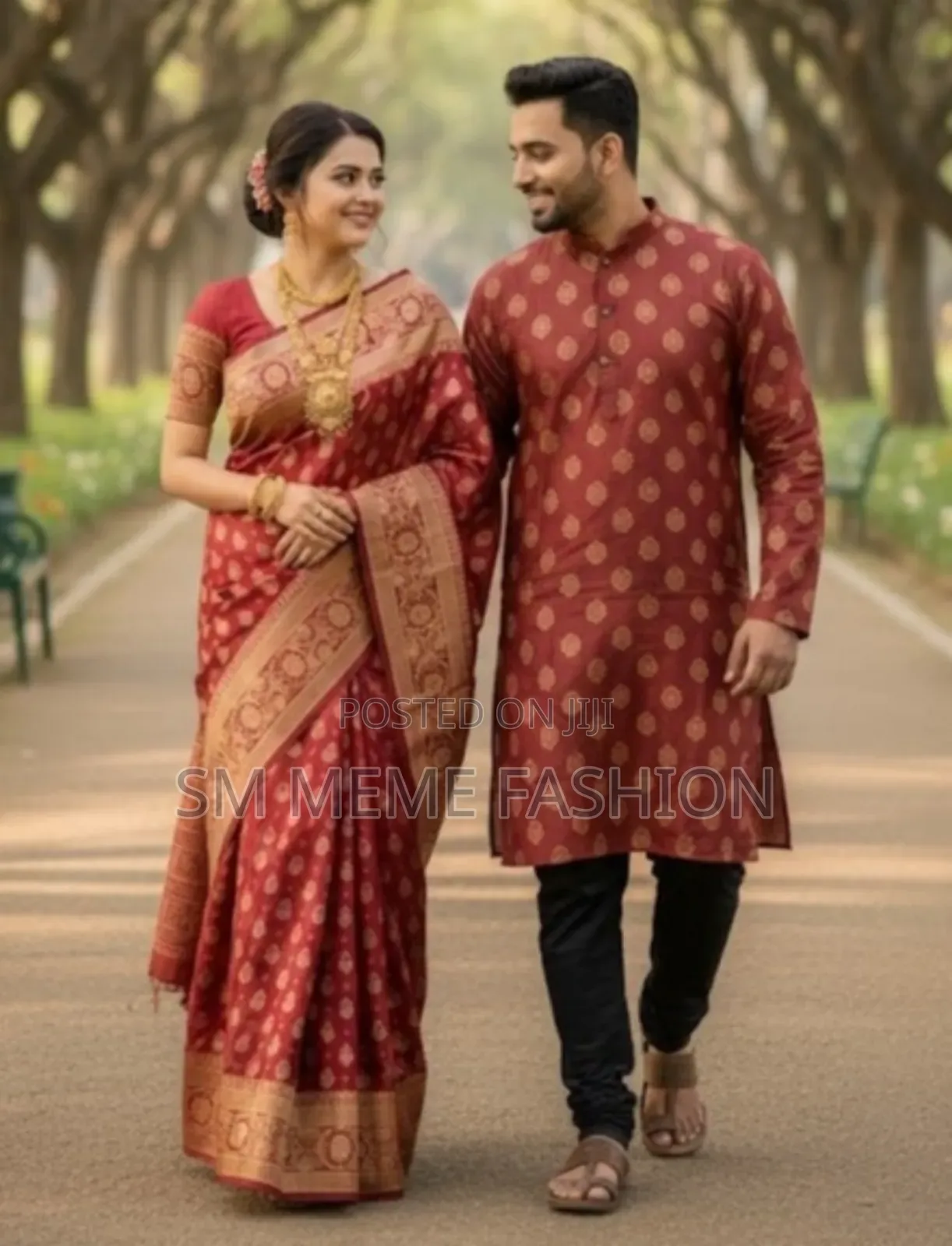 Sharee Panjabi Couple Dress