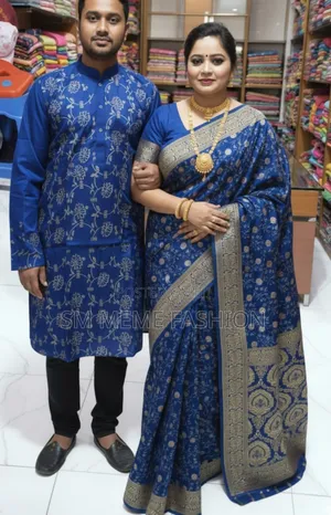 Sharee Panjabi Couple Dress
