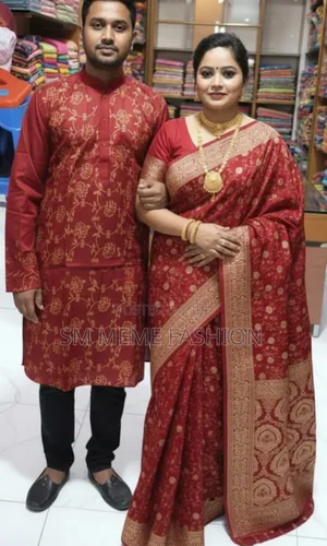 Sharee Panjabi Couple Dress