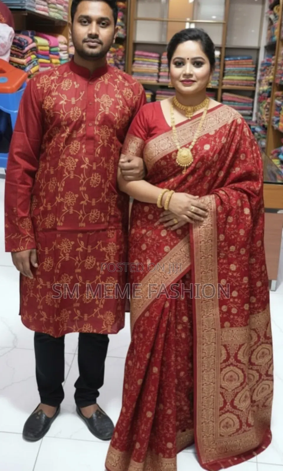Sharee Panjabi Couple Dress