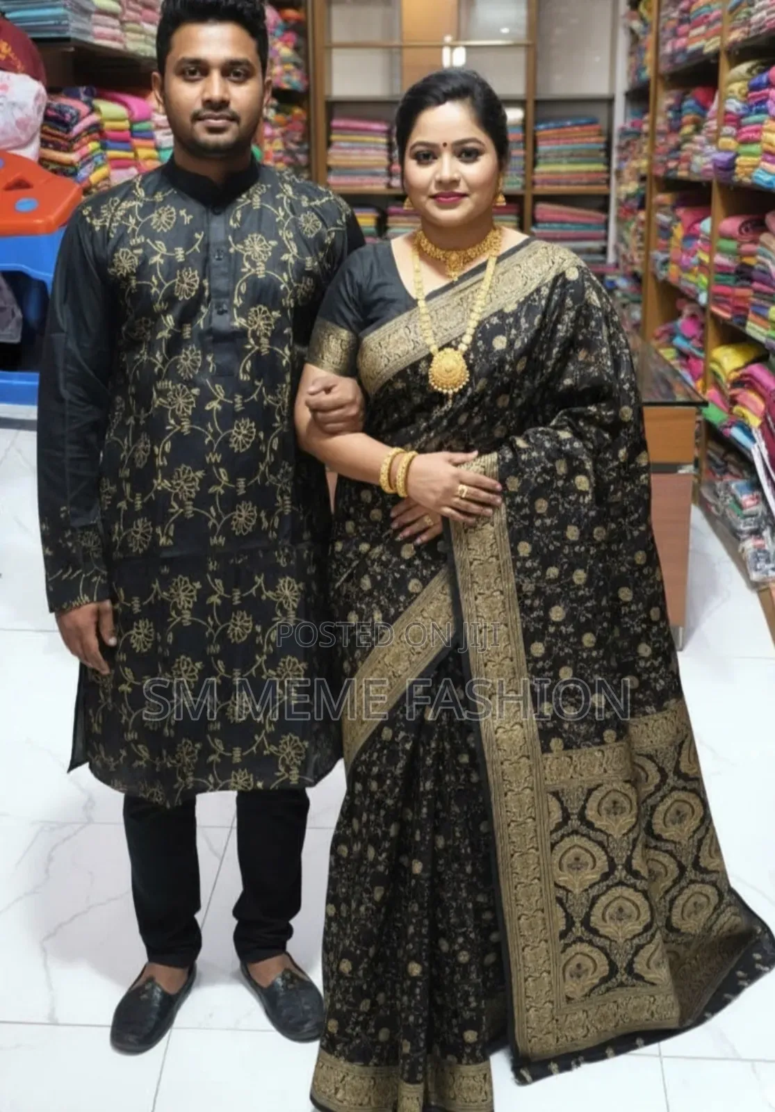 Sharee Panjabi Couple Dress