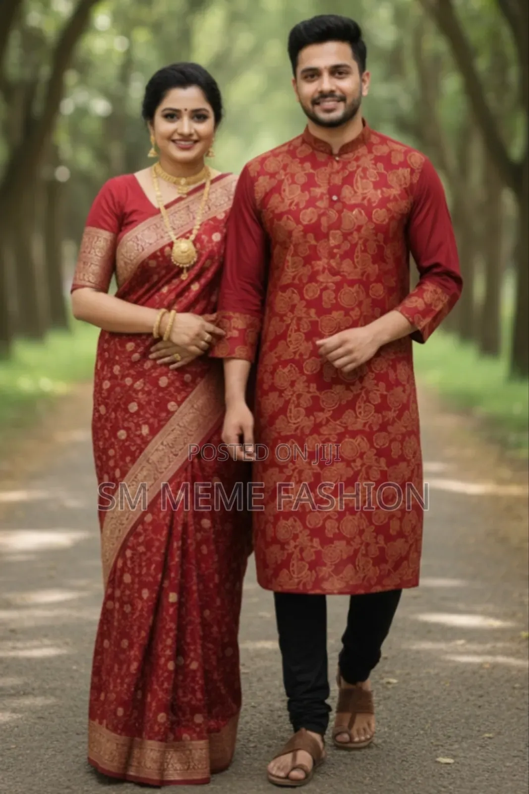 Sharee Panjabi Couple Dress