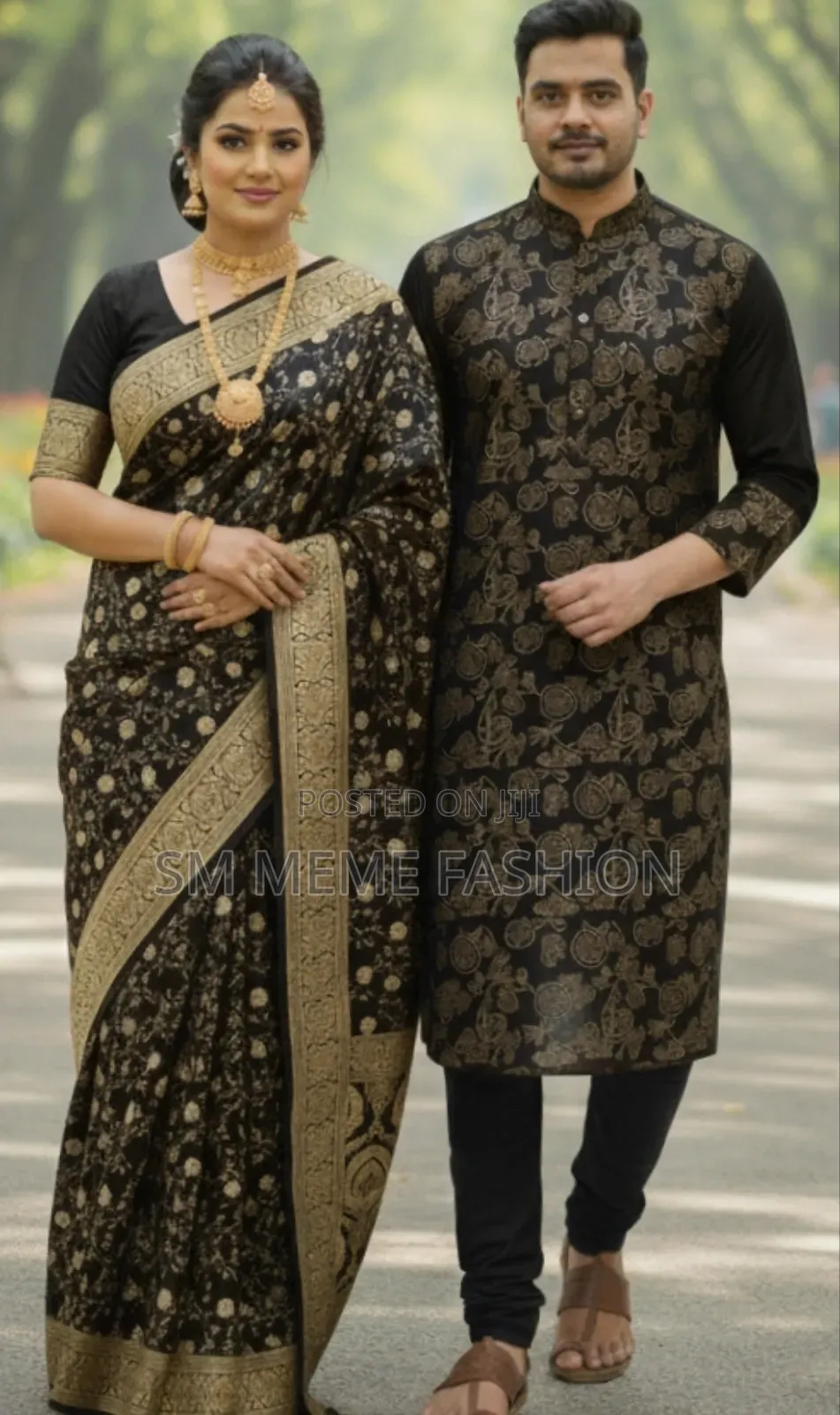 Sharee Panjabi Couple Dress