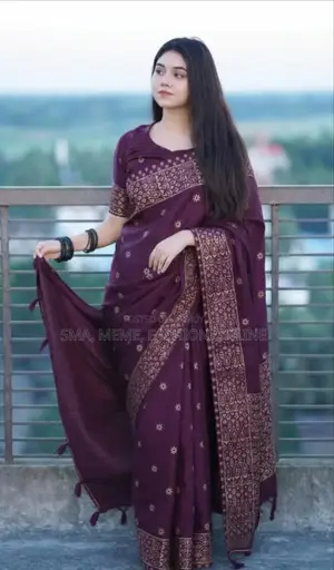 Japani Silk Sharee With Blouse Piece