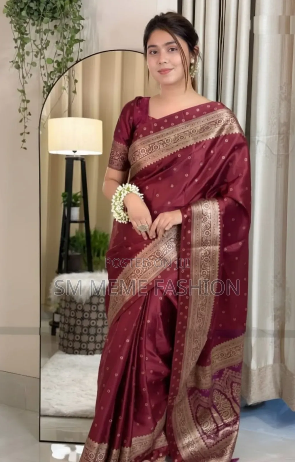 Japanese Silk Sharee With Blouse Piece