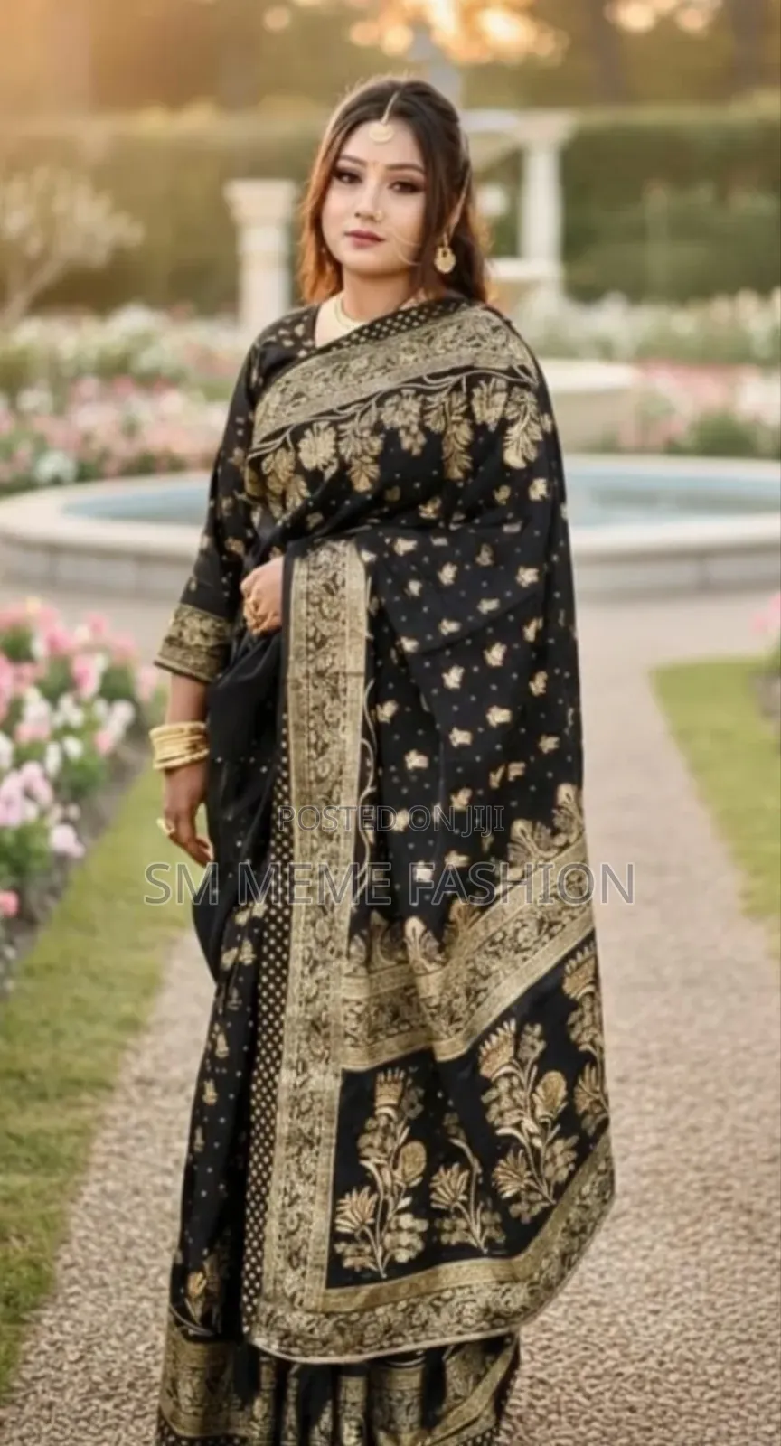 Japanese Silk Sharee With Blouse Piece