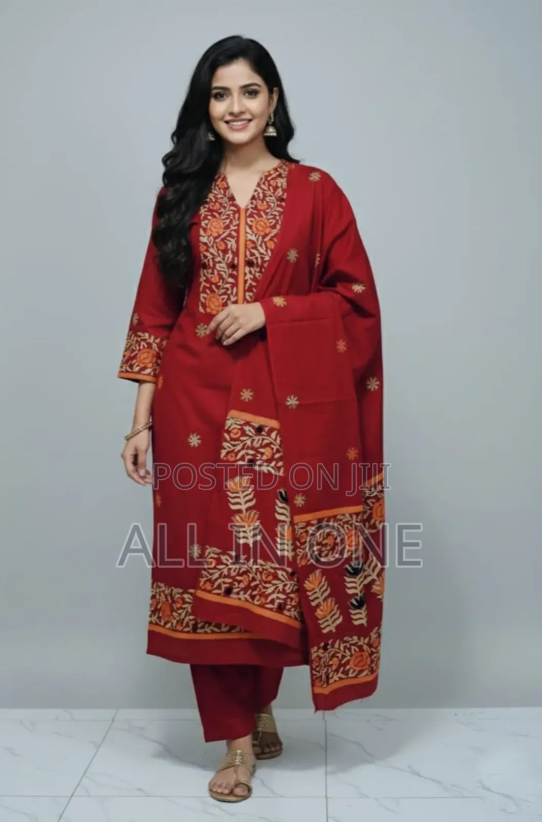 Block Print Three Piece New Update Collection