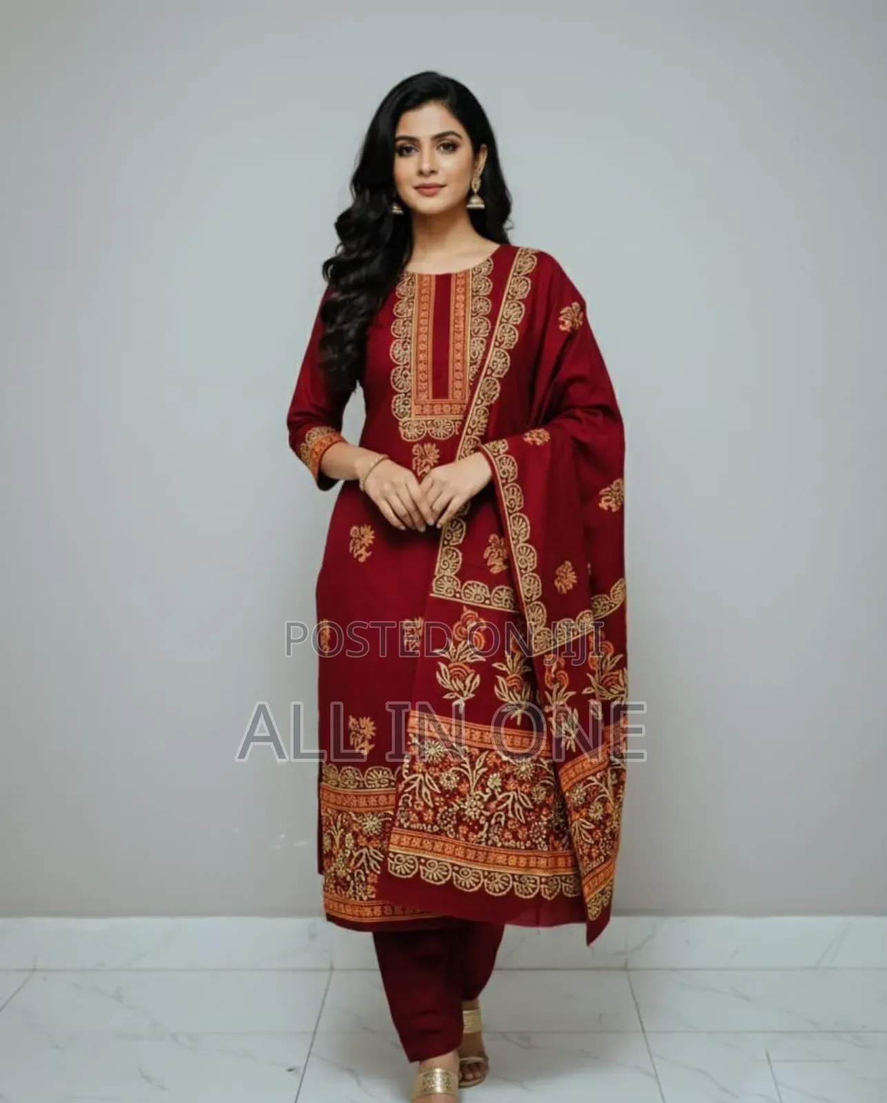 Block Print Three Piece New Update Collection
