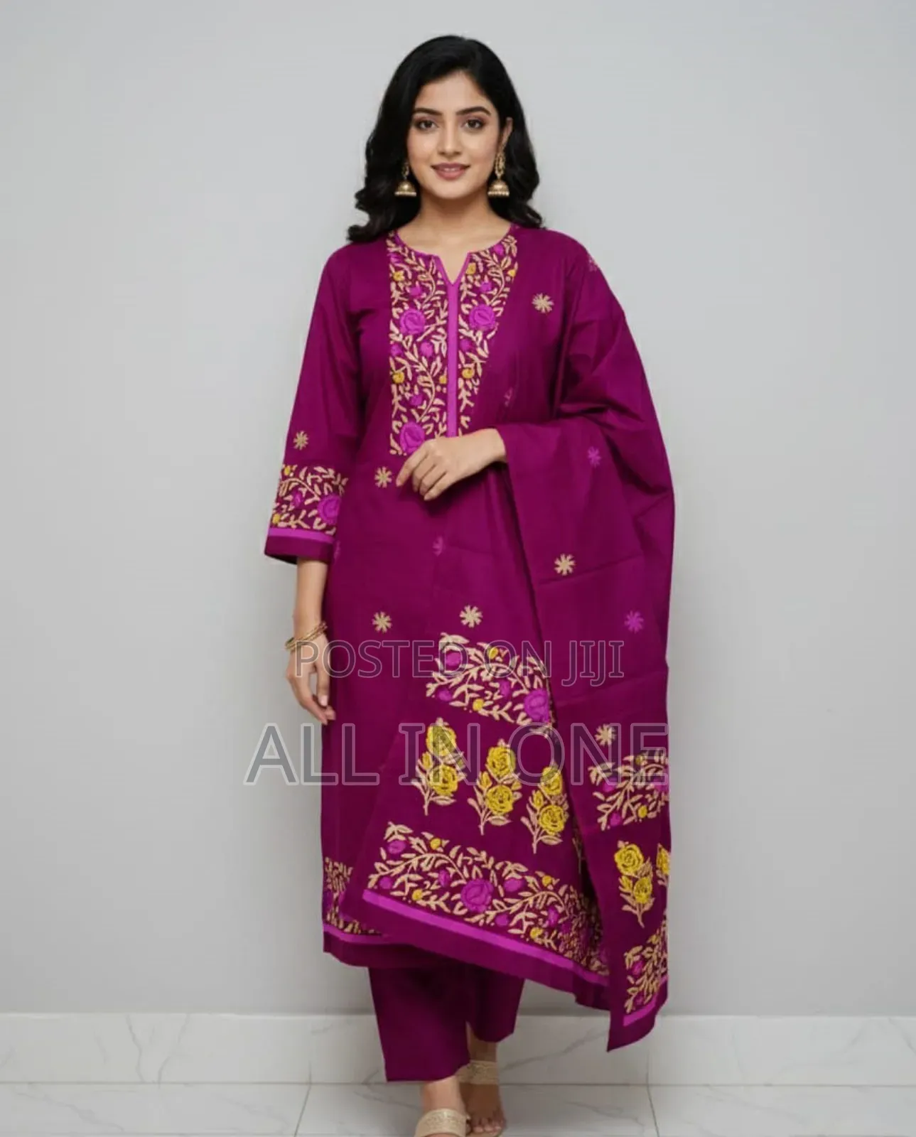 Block Print Three Piece New Update Collection