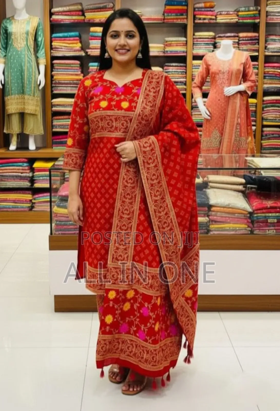 Block Print Three Piece New Update Collection