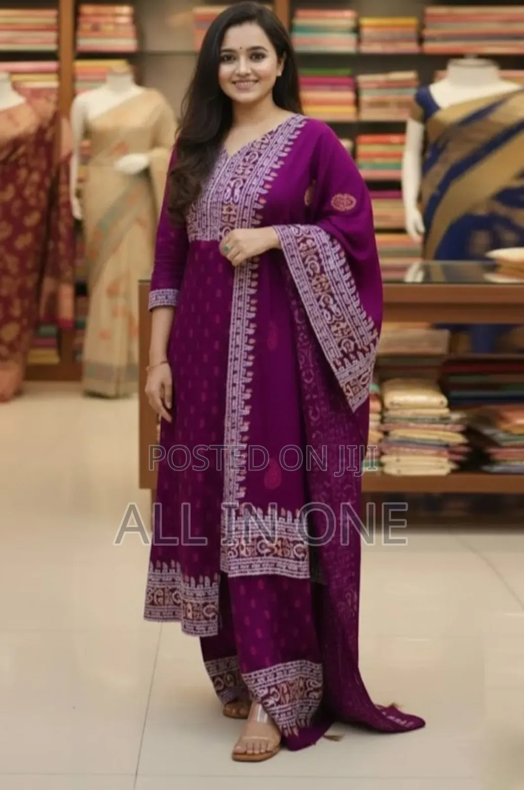 Block Print Three Piece New Update Collection
